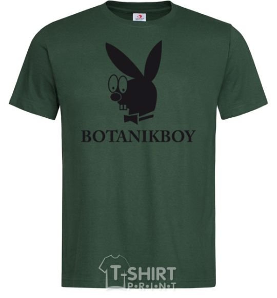 Men's T-Shirt BOTANIKBOY bottle-green фото