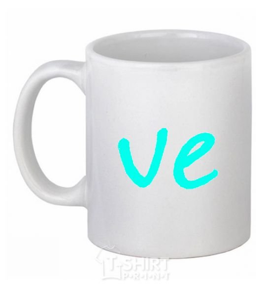 Ceramic mug VE White фото