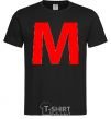 Men's T-Shirt WE - The letter W black фото