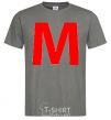 Men's T-Shirt WE - The letter W dark-grey фото