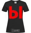 Women's T-shirt WE - The letter E black фото