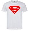 Men's T-Shirt SUPERMAN RED White фото