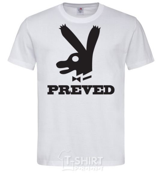 Men's T-Shirt PREVED White фото