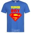 Мужская футболка SUPER BOY Ярко-синий фото
