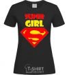 Женская футболка SUPER GIRL Черный фото