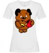 Women's T-shirt WINNIE THE POOH White фото