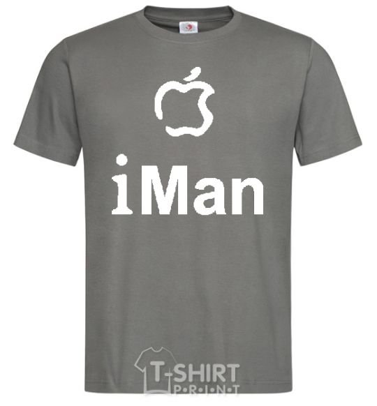 Мужская футболка iMAN Графит фото