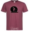 Men's T-Shirt MR. FREEMAN burgundy фото