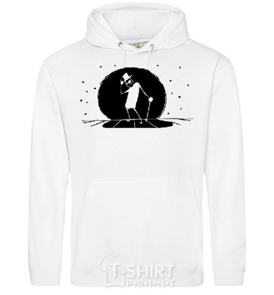 Men`s hoodie MR. FREEMAN White фото