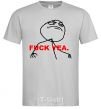 Men's T-Shirt FUCK YEA. grey фото