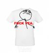 Men's T-Shirt FUCK YEA. White фото