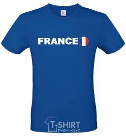 Men's T-Shirt FRANCE royal-blue фото
