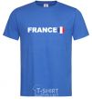 Men's T-Shirt FRANCE royal-blue фото