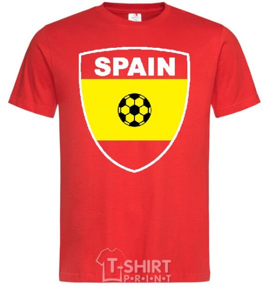 Мужская футболка SPAIN Красный фото