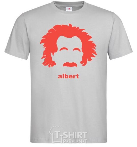 Мужская футболка ALBERT Серый фото