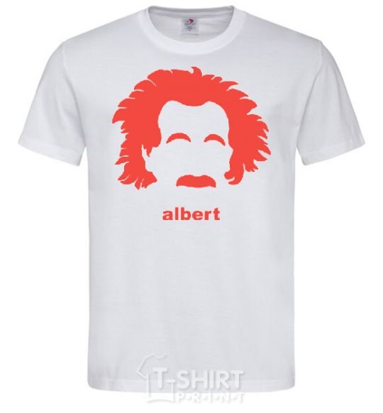 Мужская футболка ALBERT Белый фото