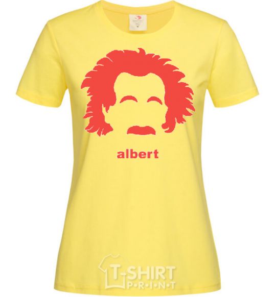 Women's T-shirt ALBERT cornsilk фото