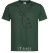 Men's T-Shirt CROCODILE bottle-green фото