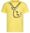Men's T-Shirt CROCODILE cornsilk фото