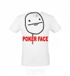 Men's T-Shirt POKER FACE White фото