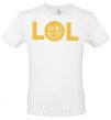 Men's T-Shirt LOL White фото