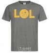 Men's T-Shirt LOL dark-grey фото