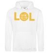 Men`s hoodie LOL White фото