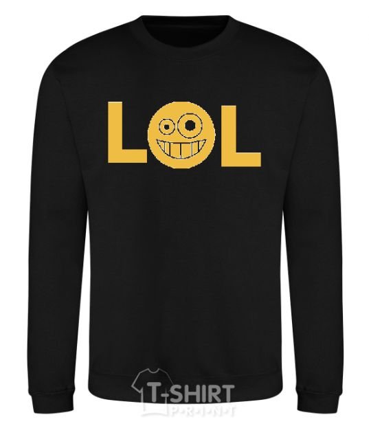 Sweatshirt LOL black фото