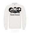 Sweatshirt FRIENDS FOREVER White фото