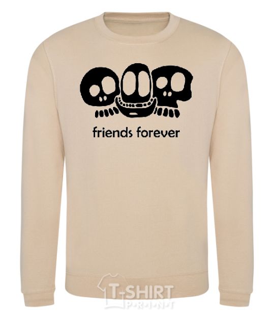 Sweatshirt FRIENDS FOREVER sand фото