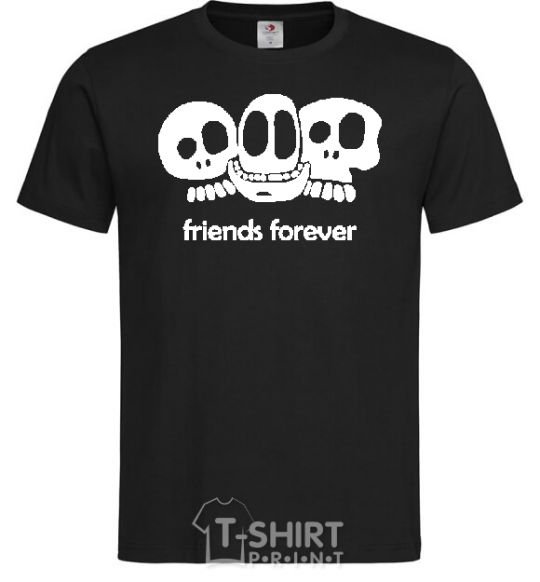 Мужская футболка FRIENDS FOREVER Черный фото