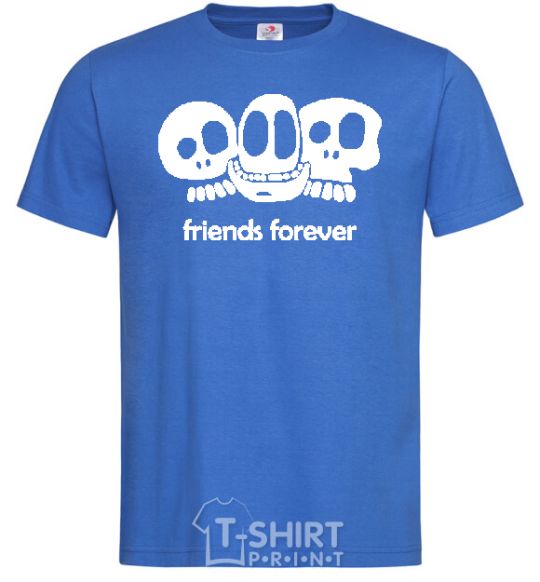 Мужская футболка FRIENDS FOREVER Ярко-синий фото
