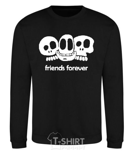 Sweatshirt FRIENDS FOREVER black фото