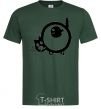 Men's T-Shirt WHO ATE THE FISH? bottle-green фото