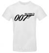 Men's T-Shirt MY NAME IS 007 White фото