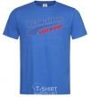 Men's T-Shirt FAMOUS FOR A DAY royal-blue фото