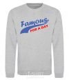 Sweatshirt FAMOUS FOR A DAY sport-grey фото