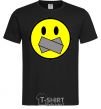 Men's T-Shirt DON'T SMILE black фото