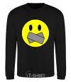 Sweatshirt DON'T SMILE black фото