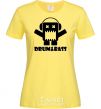 Женская футболка DRUM&BASS Лимонный фото