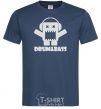 Men's T-Shirt DRUM&BASS navy-blue фото