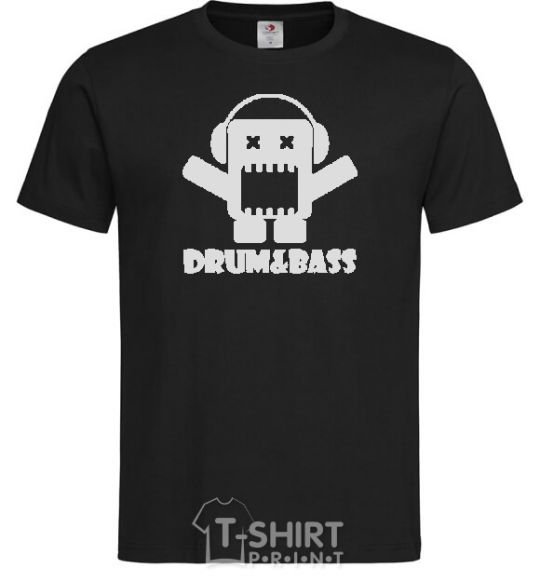 Men's T-Shirt DRUM&BASS black фото