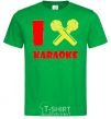 Men's T-Shirt I KARAOKE kelly-green фото