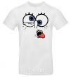 Men's T-Shirt SPONGEBOB White фото