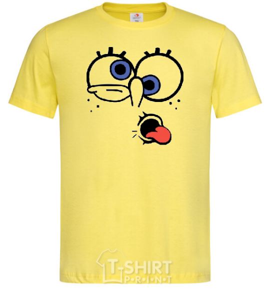 Men's T-Shirt SPONGEBOB cornsilk фото