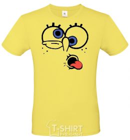 Men's T-Shirt SPONGEBOB cornsilk фото