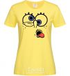 Women's T-shirt SPONGEBOB cornsilk фото