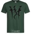 Men's T-Shirt IEROGLIF bottle-green фото
