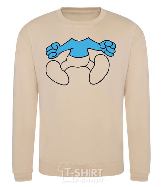 Sweatshirt SMURF BOY BLUE sand фото