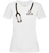 Women's T-shirt LOVE DR. White фото